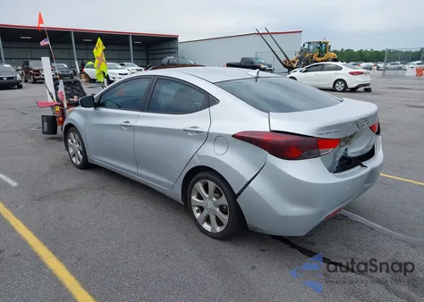 2013 Hyundai Elantra Limited из США, поврежденный, VIN 5NPDH4AE7DH172109